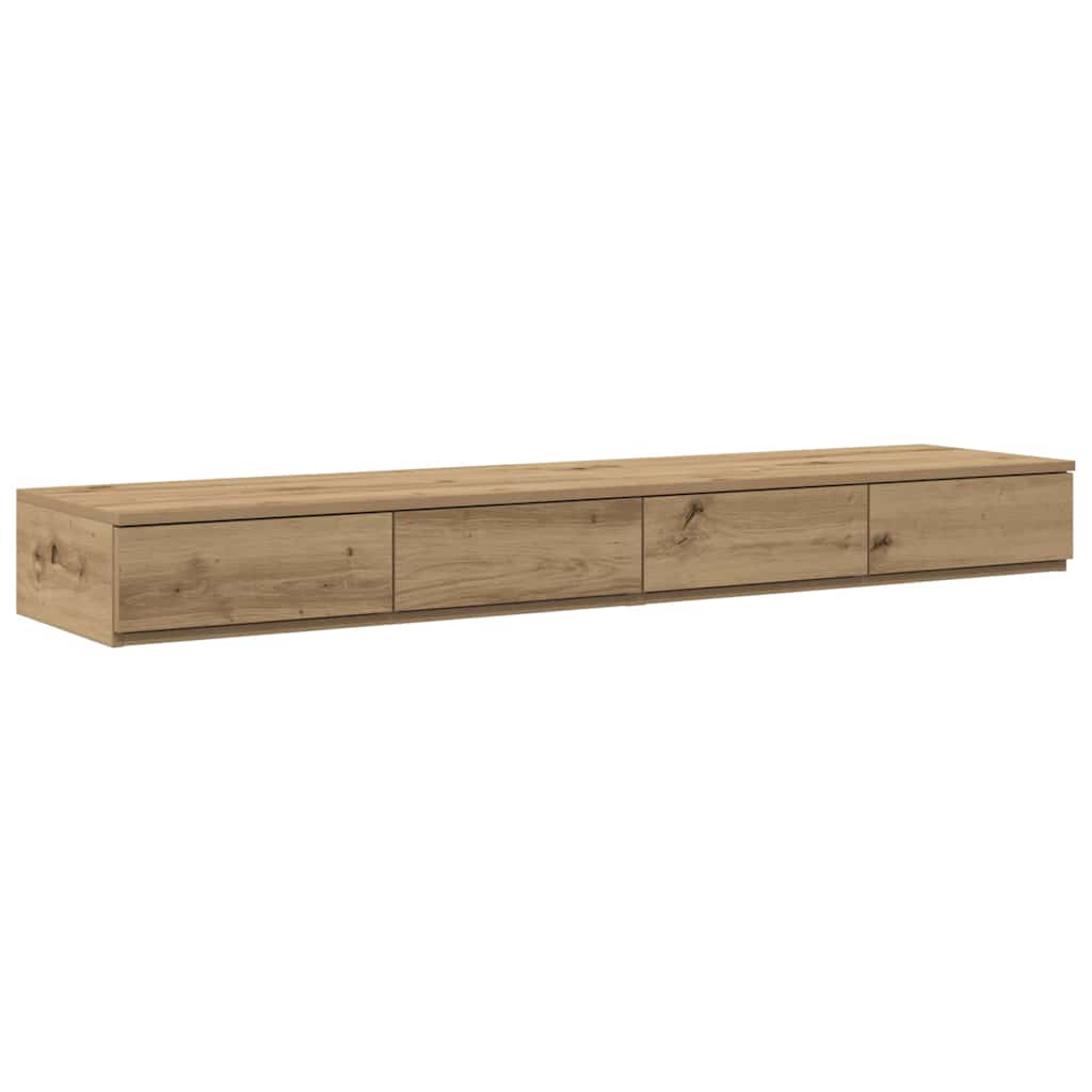 Bed Drawers Artisan oak 135 x 36.5 x 16.5 cm Engineered wood
